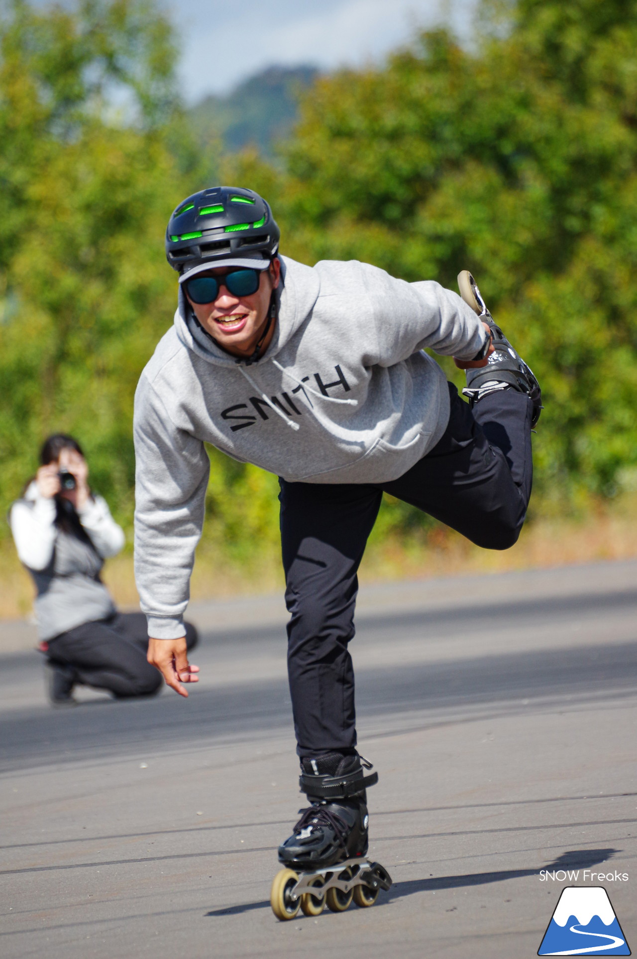 ISHII SKI ACADEMY and KAMUI SKI LINKS コラボ企画 ☆『THE オフトレ』インラインスケートトレーニング in カムイスキーリンクス